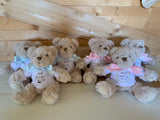Personalised Cream Teddy Bear