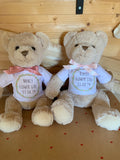 Personalised Cream Teddy Bear