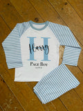 Personalised PJ set flower girl / page boy / birthday