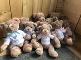 Personalised Brown Teddy Bear