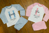 Personalised PJ set flower girl / page boy / birthday