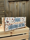 Personalised Christmas Eve Crate / Box