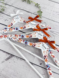 Personalised Hanger - Autumn Floral