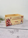 Personalised Christmas Eve Crate / Box - Santa