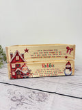 Personalised Christmas Eve Crate / Box - Santa