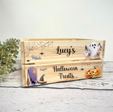 Personalised Halloween Crate / Box