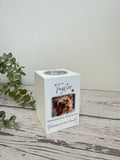Personalised Pet Memorial Tea Light Candle Holder