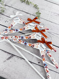 Personalised Hanger - Autumn Floral