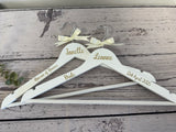 Personalised Bridal Coat Hanger - Bridesmaid Hanger - Prom