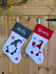 Personalised stocking - Nordic Santa