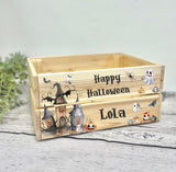 Personalised Halloween Crate / Box