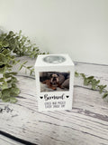 Personalised Pet Memorial Tea Light Candle Holder