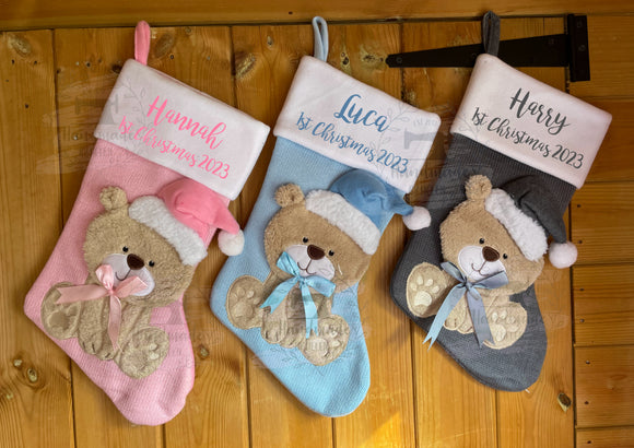 Personalised stocking - Bear