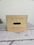 Personalised Wedding Gift Box with Lid - Pink Roses