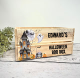 Personalised Halloween Crate / Box