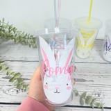 Personalised Easter cold cup, kids easter gift, kids cold cup, childrens Easter gift, easter basket filler