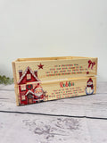 Personalised Christmas Eve Crate / Box - Santa