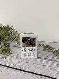 Personalised Pet Memorial Tea Light Candle Holder