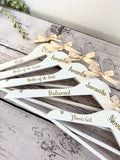 Personalised Bridal Coat Hanger - Bridesmaid Hanger - Prom