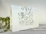 Personalised wedding Gift Bag