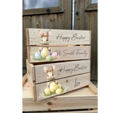 Personalised Easter Crate / Box - Easter Basket - Gift for Easter
