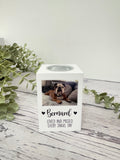 Personalised Pet Memorial Tea Light Candle Holder