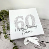 Personalised birthday/number Gift Box