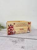 Personalised Christmas Eve Crate / Box - Santa