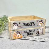Personalised Halloween Crate / Box