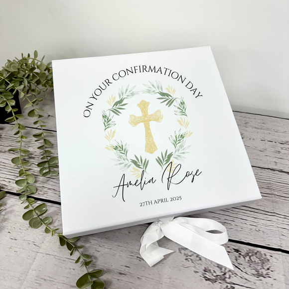 Personalised First Holy Communion / Confirmation Gift Box