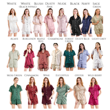 Personalised Prom Pyjamas | Celebration PJ set | blush navy