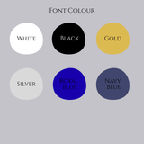 Personalised Prom Pyjamas | Celebration PJ set | blush navy