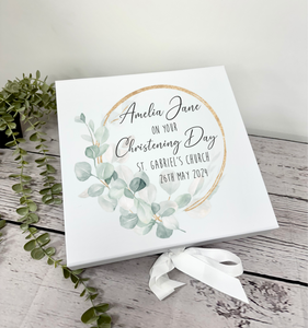 Personalised Christening / Baptism Gift Box