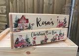 Personalised Christmas Eve Crate / Box - elves