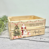 Personalised Christmas Eve Crate / Box - Santa