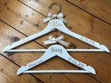 Personalised Bridal Coat Hanger