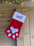 Personalised pet stocking