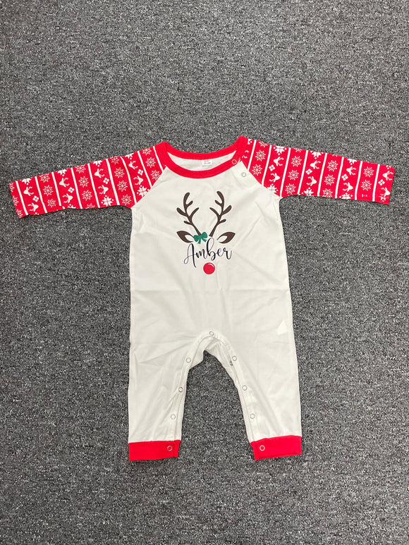Amber Christmas PJs size- 9-12 months