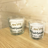 Personalised Small Candle
