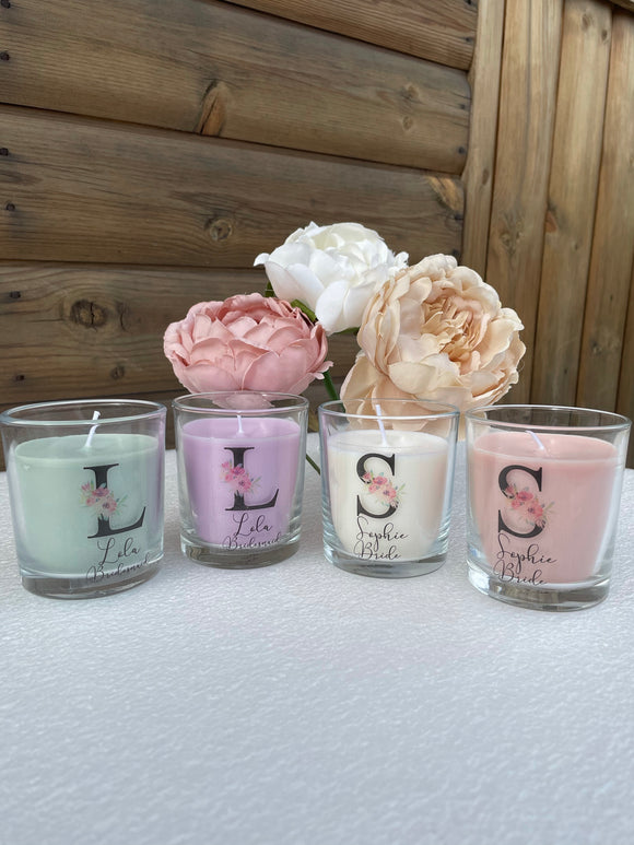 Personalised Scented Small Candle